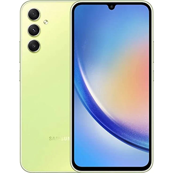 Samsung A346B Galaxy A34 5G 128GB/6GB RAM Dual-SIM Awesome-Lime – Bild 1