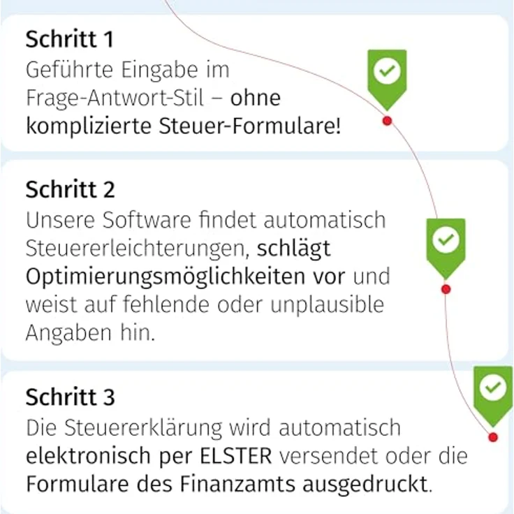 Wolters Kluwer SteuerSparErklärung 2026, Einfache Steuersoftware für Steuerjahr 2025 mit ELSTER, Datenimport & digitaler Steuer-KI Alma, für Windows & Mac, Aktivierungscode per Email – Bild 4
