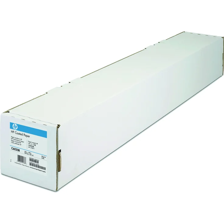 HP Matt - beschichtetes Papier, 4,5 mil - Rolle (91,4 cm x 45,7 m), hochweiß, 90 g/m²