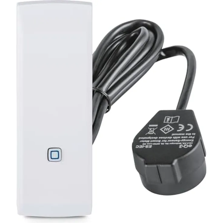 Homematic IP HmIP-ESI-IEC, Smart Meter Schnittstelle für Smart Home, mit App-Anbindung zur Stromverbrauchsanalyse, Weiß