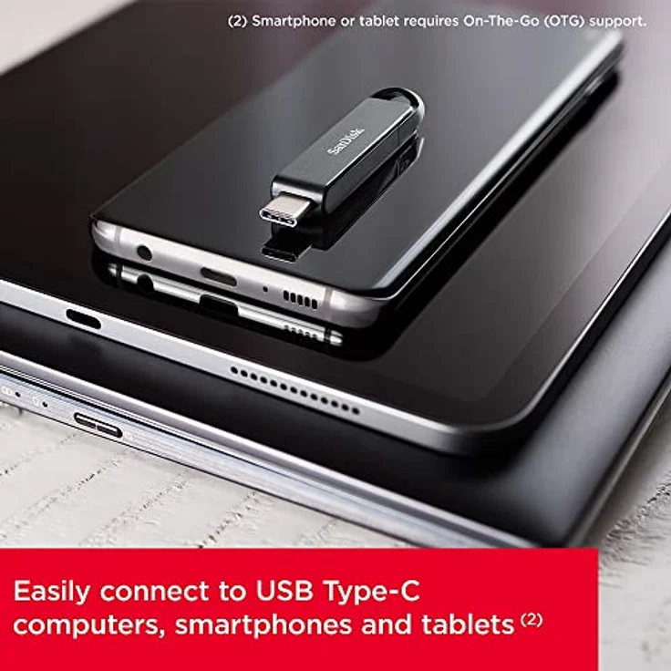 SanDisk Ultra USB Type-C 128GB USB Flash-Laufwerk USB 3.1 bis zu 150MB-s – Bild 3