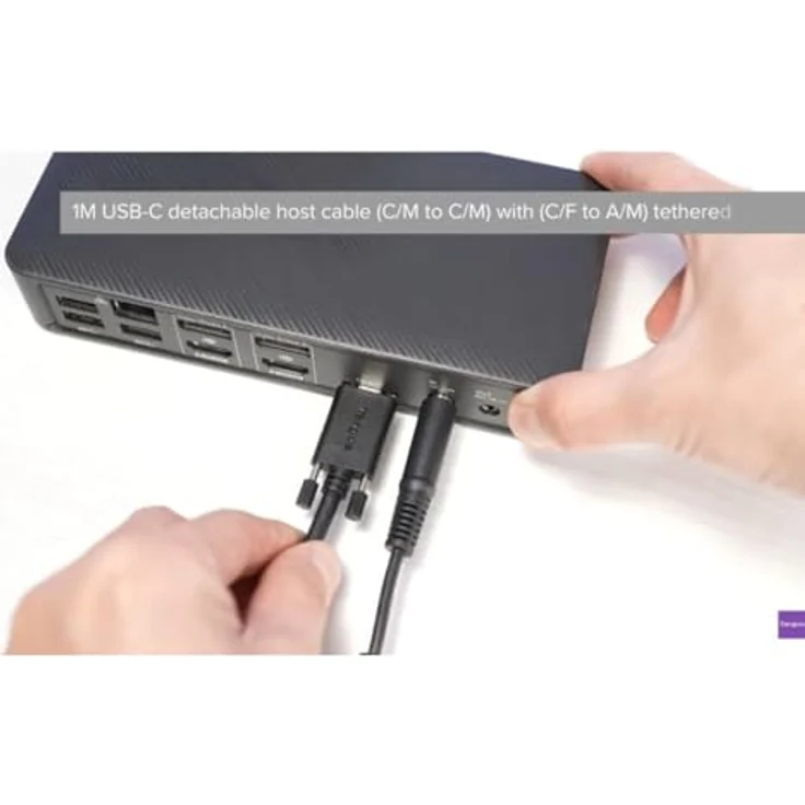 Targus Note-Opt Usb-C Docking Station 100W, Dv4K, Neu – Bild 6