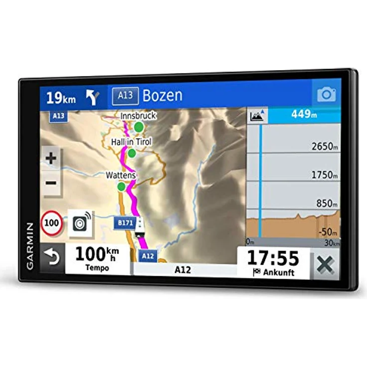 Garmin Camper 780 MT-D EU, 6.95 Zoll Navi mit 3D-Navigationskarten für Europa, Pois, Sprachsteuerung, rahmenlos – Bild 2