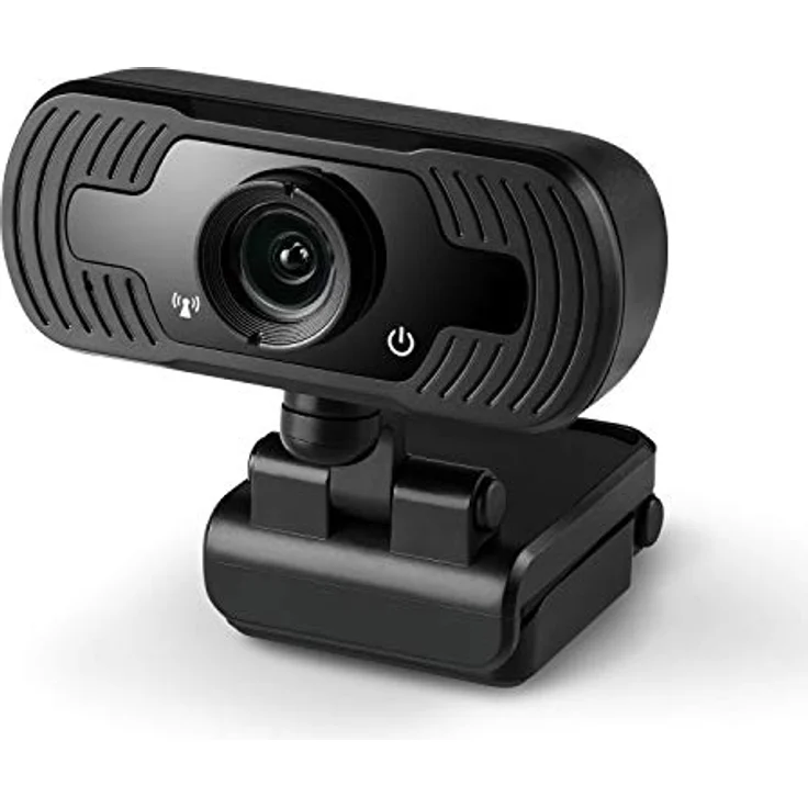 CSL Webcam T250, Full-HD-Webcam 1920x1080@30Hz mit integriertem Mikrofon und 100° Aufnahmewinkel, ideal für Videochat und Home Office – Bild 1