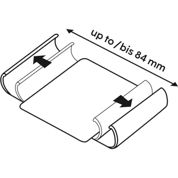Hama Universal Premium Portable Wallet Case 7,5 x 15,3 cm, BL, Handytasche – Bild 9
