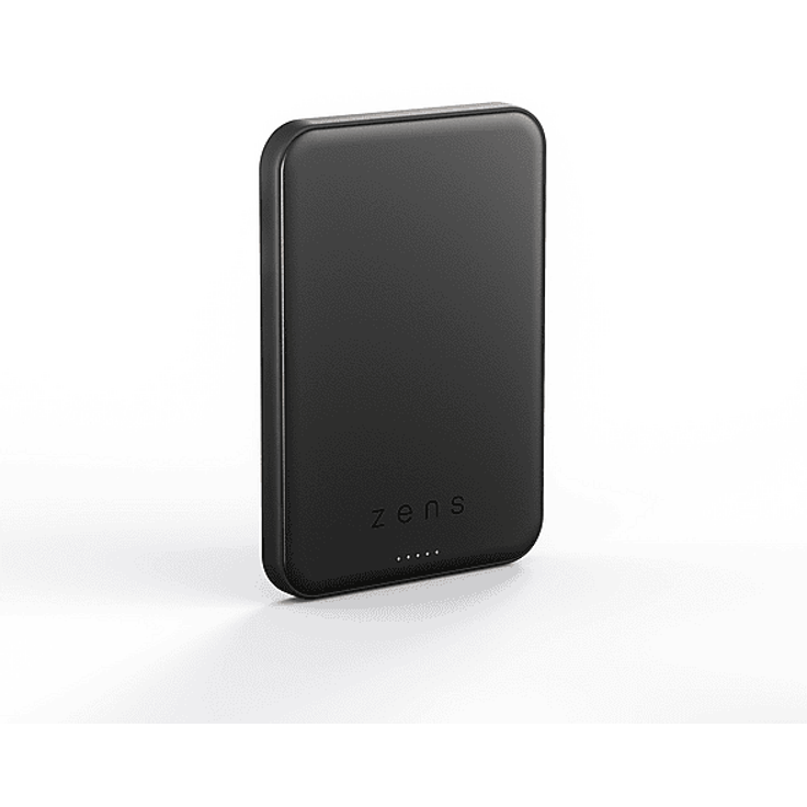 ZENS Pro 2 Semi Solid State Powerbank 5000 mAh, ultradünn mit 25W Qi2.2 Wireless Charging, Schwarz