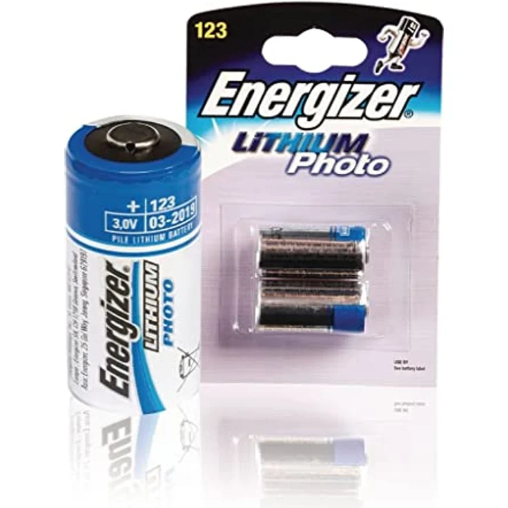 Energizer CR123 Batterien, Lithium Knopfzelle, 2 Stück – Bild 3