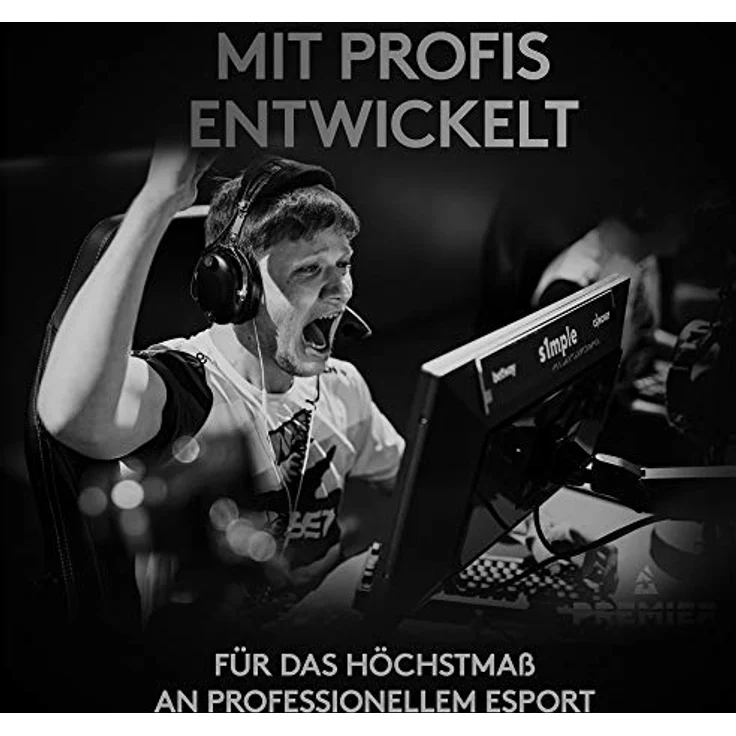 Logitech G PRO X SUPERLIGHT, Gaming-Maus, RF Wireless, rot (910-006784) – Bild 2