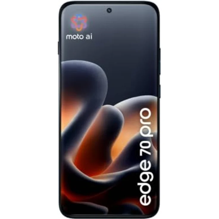 Motorola edge 70 pro (512 GB, Dark Blue, PANTONE Titan, 6.78", Dual SIM, 5G), Smartphone, Blau – Bild 3