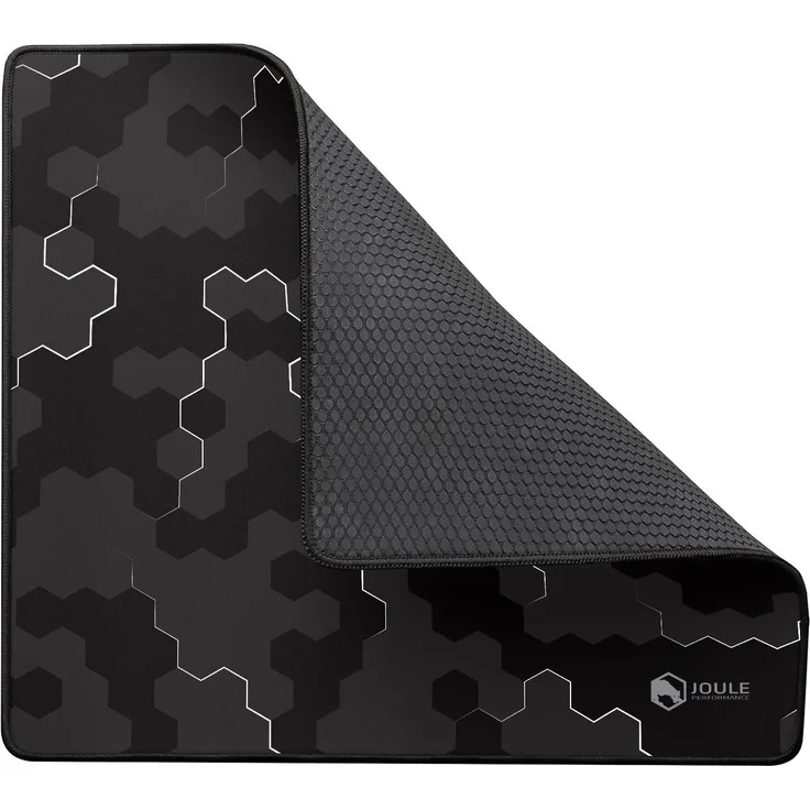 Joule Performance MVP400, Gaming Mauspad mit rutschfester Gummibeschichtung und präziser Textiloberfläche, Schwarz