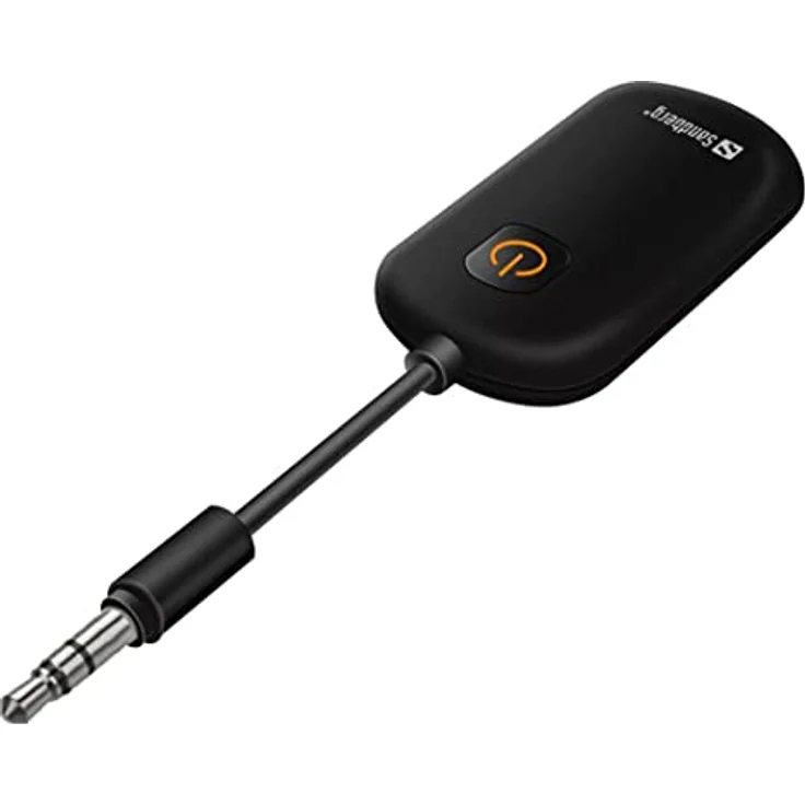 Sandberg Bluetooth Audio Link 2in1 TxRx, Bluetooth 5.0 Adapter, Receiver/Transmitter, Li-on-Akku, 75 g, schwarz – Bild 2