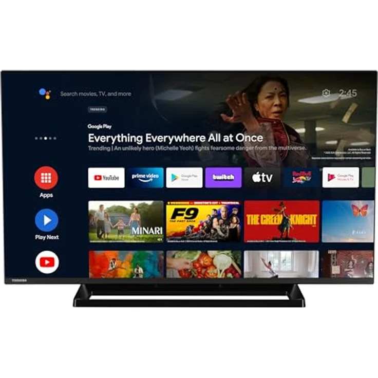 Toshiba 40LA3E63DAZ Android TV 40 Zoll Fernseher (Full HD Smart TV, HDR, Triple-Tuner, Dolby Audio, Bluetooth) [2024] – Bild 1