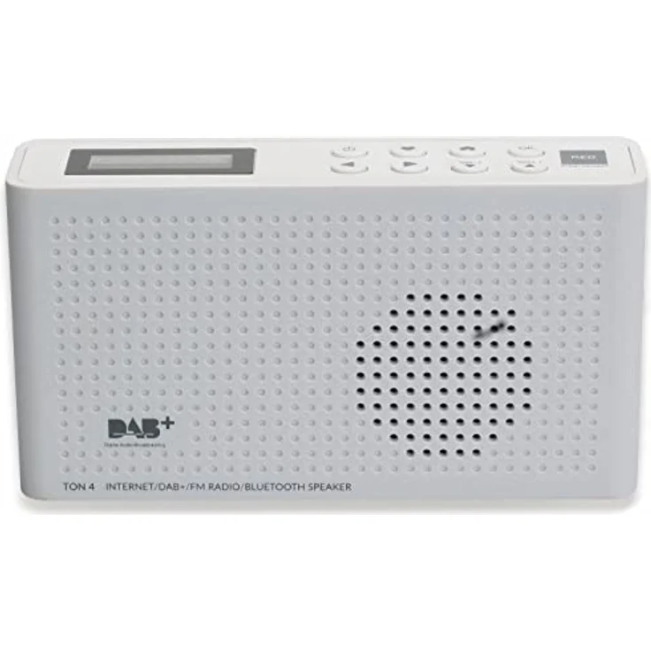 Red Opticum TON4 DAB+, Internet, UKW Radio weiß mit Bluetooth Funktion, WLAN, 2 zeiliges Display, Kopfhörerausgang – Bild 5