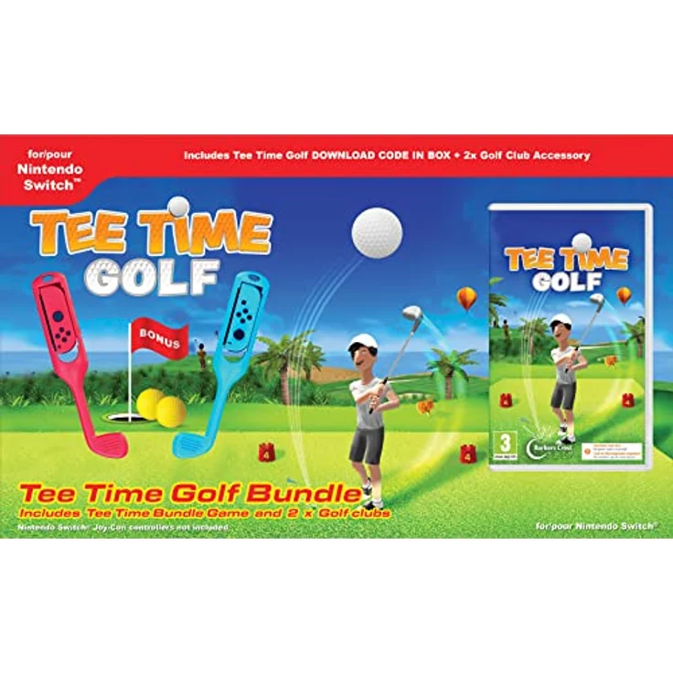 Just For Games Tee Time Golf [GRA SWITCH], Nintendo Switch Game – Bild 3