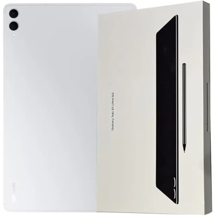 Samsung Galaxy Tab S11 Ultra 5G, Tablet mit 256GB Speicher, Silber, 12.4 Zoll, 2960x1848 Pixel – Bild 1