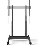 Vogels Trolley mit motorisiertem Displaylift, Höhenverstellung 50mm/s, für 55"-86" Bildschirme bis 100 kg, Schwarz