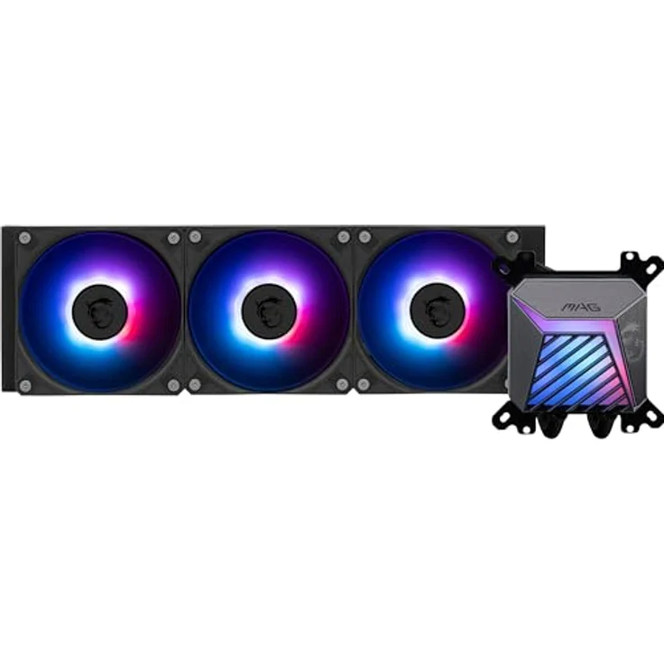 MSI MAG CORELIQUID A15 360 COOLER, CPU Wasserkühler, Schwarz – Bild 1