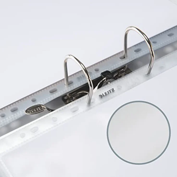 Leitz Sichthüllen 4100-00-03, A4, glasklar, 0,15mm, aus PVC, transparent, 100 Stück - Preisvergleich – Bild 4