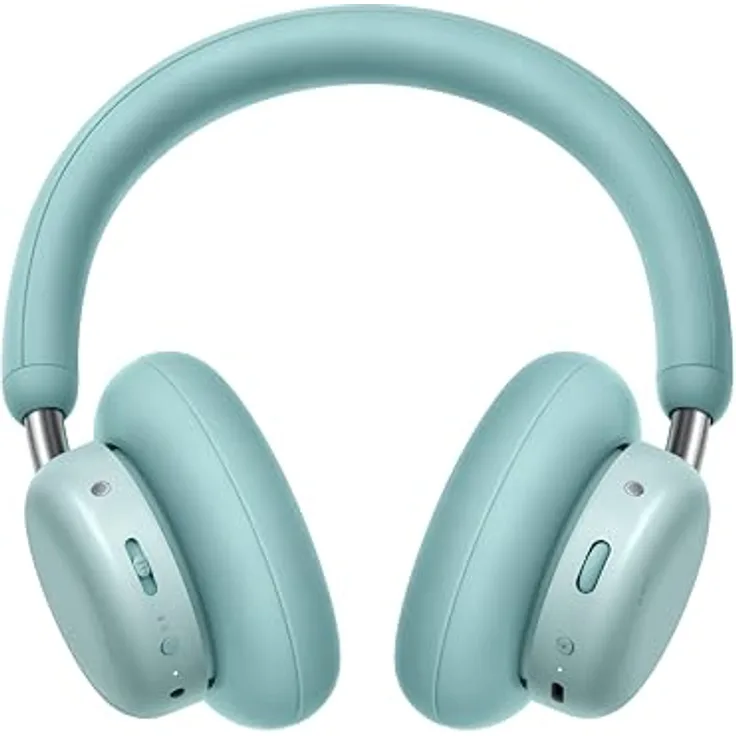CMF Headphone Pro, Over-Ear Bluetooth Kopfhörer mit 100h Akku, Hi-Res mit LDAC, aktivem Noise-Cancelling, räumlichem Klang – Hellgrün