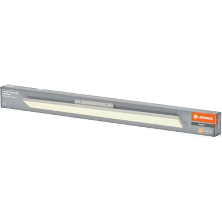 Ledvance Planon Frameless LED-Panelleuchte in Weiß, 35 W, rechteckige Form (1200 x 100 mm), warmweiße Lichtfarbe bei 3000 K, Aluminium-Gehäuse – Bild 4
