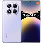 Xiaomi Redmi Note 14 Pro 12+512GB 5500mAh Smartphone mit 6.67“ AMOLED Display, MediaTek Helio G100-Ultra, 120Hz Eye-Care Display, 200MP Imaging System, und 5500mAh Massive Battery (Purple)