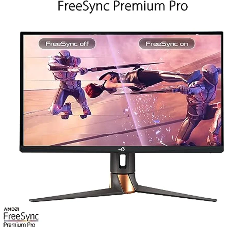 ASUS ROG Swift PG27UQR - 27 Zoll 4K UHD Gaming Monitor - 160 Hz, 1ms GtG, FreeSync, AdaptiveSync, DisplayHDR 600 - Fast-IPS Panel, Schwarz – Bild 5