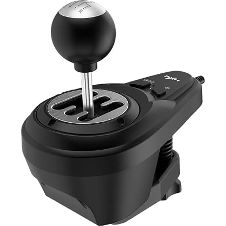 PXN A7 Shifter für Racing Wheel, Joystick mit breiter Kompatibilität für PC, PS3, PS4, Xbox One und Switch, Plug&Play-Technologie und robuster Stahl-Schalthebel – Bild 6