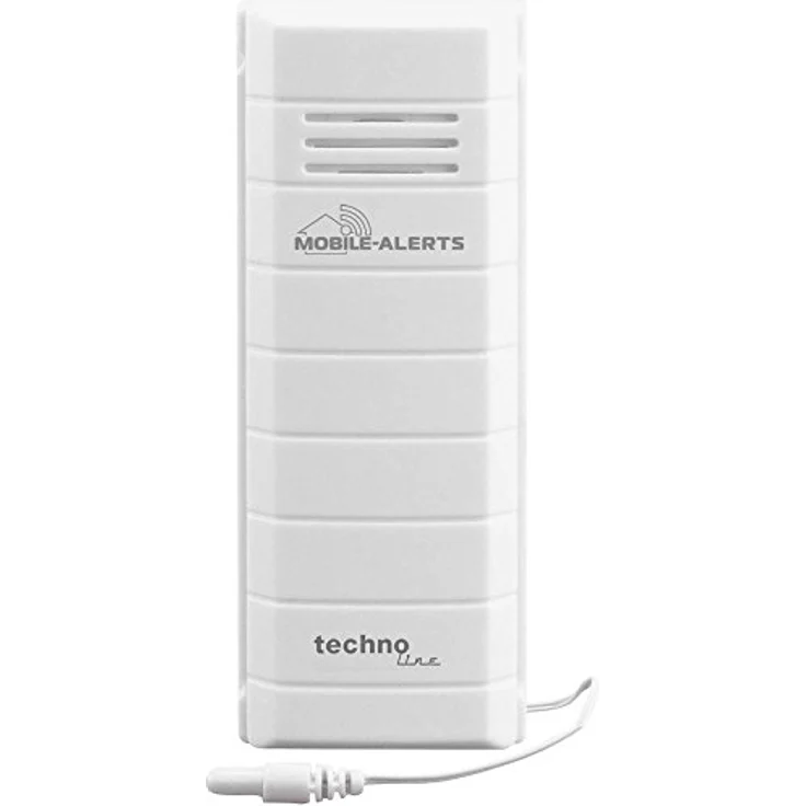 Mobile Alerts MA 10101 Temperatursender, Zusatzsender, perfekt zur Überwachung der Temperatur von Aquarium oder Gartenteich, Datenübertragung auf Ihr Smartphone, Alarmierung vi Push-Mitteilung, weiß – Bild 2