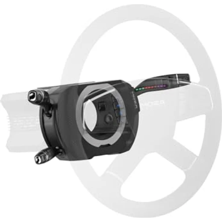 MOZA RACING Multifunktions-Lenkstock mit 28 programmierbaren Schaltern, kompatibel mit MOZA-Wheelbases, Schwarz – Bild 6
