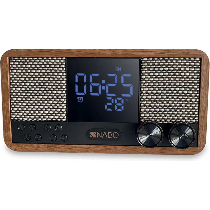 Nabo WR 500, Radio in Braun mit hochwertigem Sound
