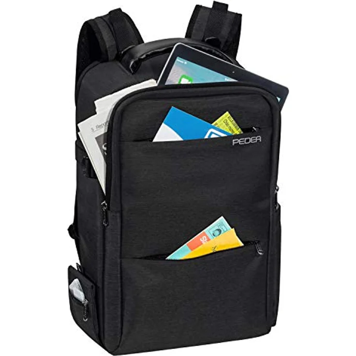 PEDEA Kameratasche (Rucksack, anthrazit) – Bild 3