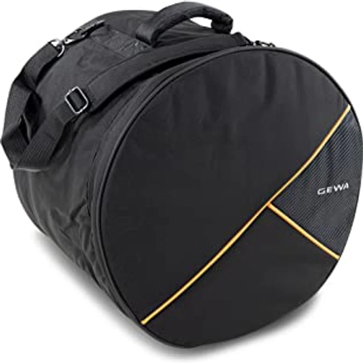 GEWA Premium Tom Bag 14x14in, schwarzer DJ-Bag aus Cordura 600 Denier, wasser- und reißfest, mit 20 mm Schaumstoffpolsterung und verstärkten Trageteilen – Bild 1