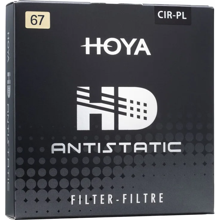 Hoya CIR-PL HD Antistatic, 67mm Polfilter mit UV- und Reflexionsreduzierung