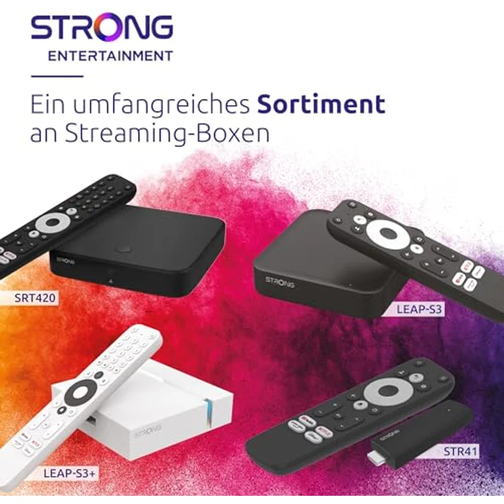 STRONG LEAP-S3+ V2 4K UHD Box Google TV, Schwarz – Bild 5