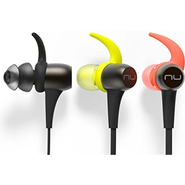 NuForce BE Sport 3 In-Ear Kabellose Bluetooth Kopfhörer Magnetisch grau – Bild 2