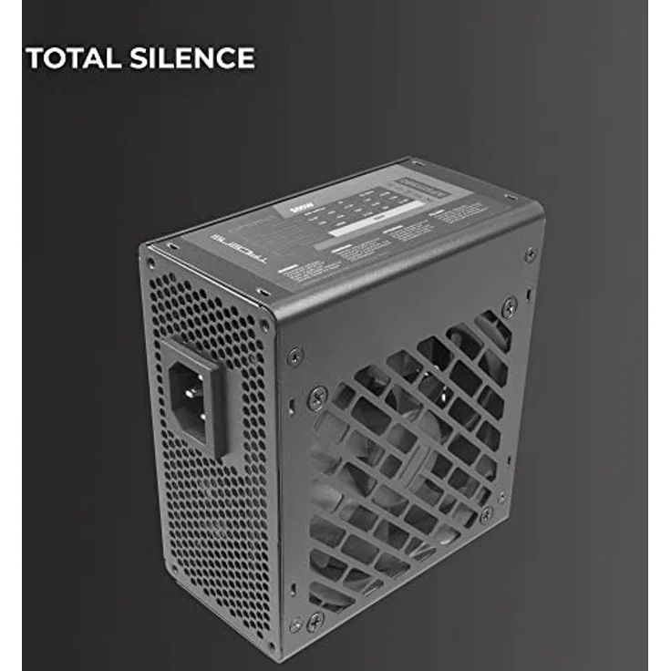 Tacens Anima APSIII500, Netzteil PC SFX 500W, SMD Technologie 85% Bronze 12V, Ultraleiser 9cm Lüfter, Schwarz – Bild 4