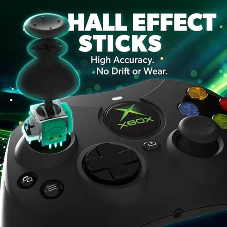 HYPERKIN M01618-BK DUCHESS, kabelgebunden Gaming Controller für Xbox Series, schwarz – Bild 3