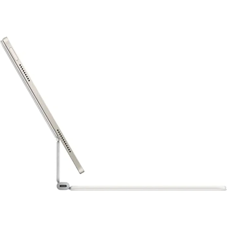 Apple Magic Keyboard für das 11" iPad Air (M3) - Deutsch - Weiß, schlankes Design, Trackpad, 14 Funktionstasten, USB‑C Anschluss – Bild 3