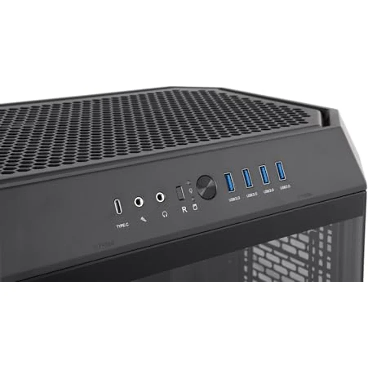 Thermaltake The Tower 600 Mid Tower Chassis | Hidden Connector | Schwarz – Bild 5