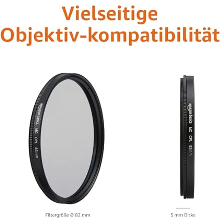 AmazonBasics Zirkularer Polarisationsfilter - 82mm – Bild 3