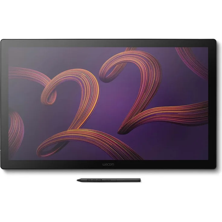 Wacom Cintiq Pro 22 Grafiktablett Schwarz 476 x 268 mm USB - 4K-Stift-Display, 120 Hz, 99 % Adobe RGB, 95 % DCI-P3, HDR-Gamma