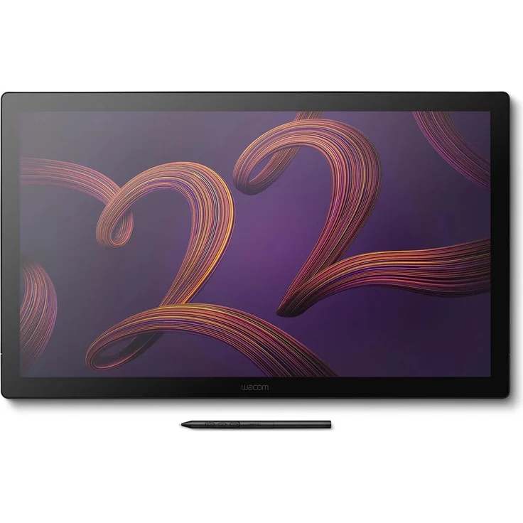 Wacom Cintiq Pro 22 Grafiktablett Schwarz 476 x 268 mm USB - 4K-Stift-Display, 120 Hz, 99 % Adobe RGB, 95 % DCI-P3, HDR-Gamma