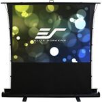 Elite Screens ezCinema Tab Tension (100", 4:3), Leinwand, Schwarz - Mobile Kofferleinwand mit Tab Tension System