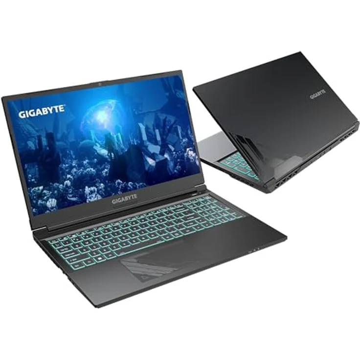 Gigabyte G5 Gaming Laptop | 15,6" 144Hz FHD Display | Intel i7-13620H | Nvidia GeForce RTX 4050 G5 MF5-H2DE354KD, Schwarz – Bild 2