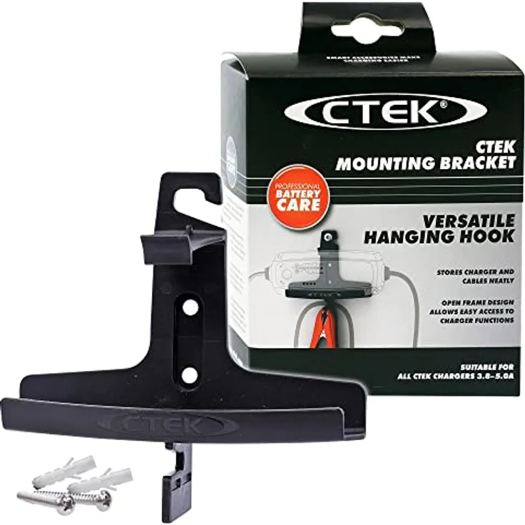 CTEK 40006 WANDHALTERUNG AUFHÄNGUNG BEFESTIGUNGSKLAMMER LADEGERÄT Halterung