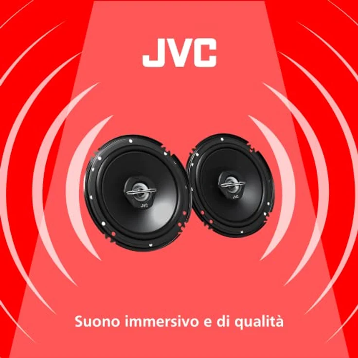 JVC CSJ620X Auto Lautsprecher (2-Wege-Koaxial, Hochtöner) – Bild 2