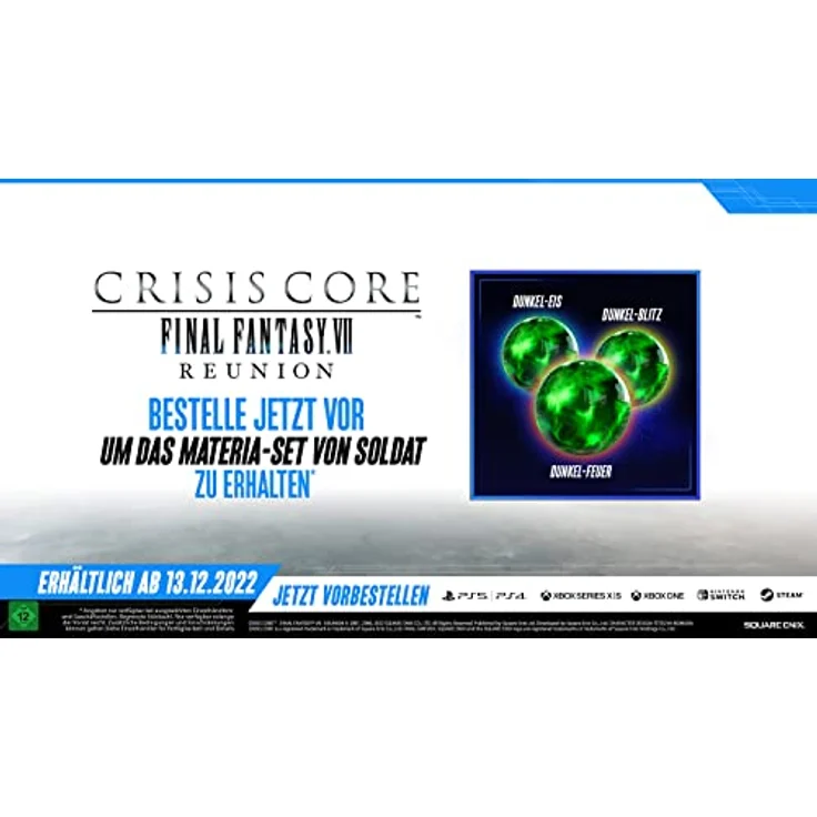 Crisis Core Final Fantasy VII Reunion (Playstation 4) – Bild 2