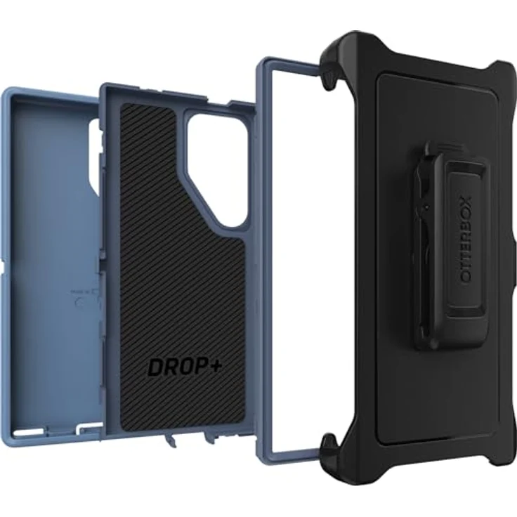 OtterBox Defender Hülle für Samsung Galaxy S24 Ultra, Stoßfest, Sturzsicher, Ultra-robust, Schützende Hülle, 5x getestet nach Militärstandard, Blau – Bild 4