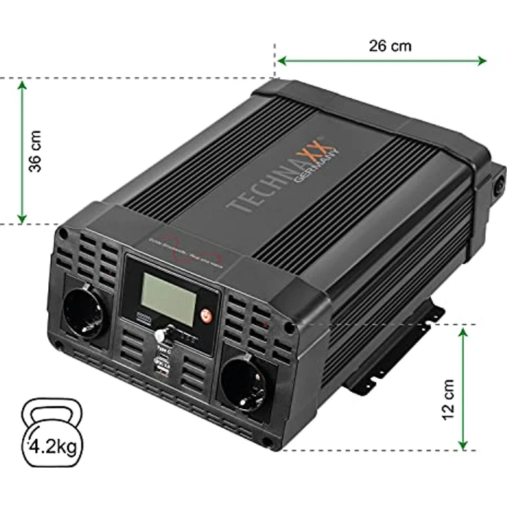 Technaxx PC-Netzteil, effiziente Stromversorgung, WEEE-Reg.-Nr. DE 28737525 – Bild 2