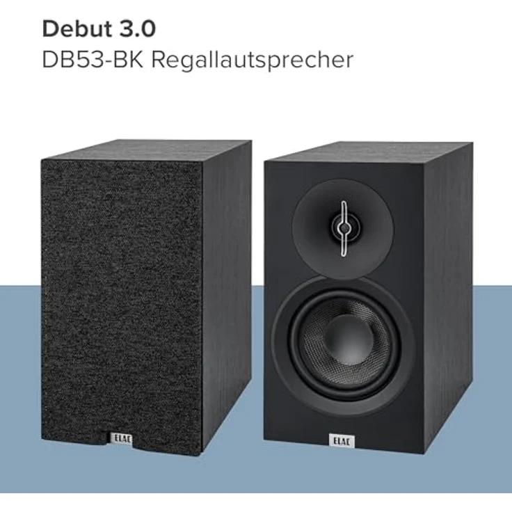 ELAC Debut B5.3 Regal-Lautsprecher – Legendärer Klang, edles Design, 2 Lautsprecher passiv – Bild 2